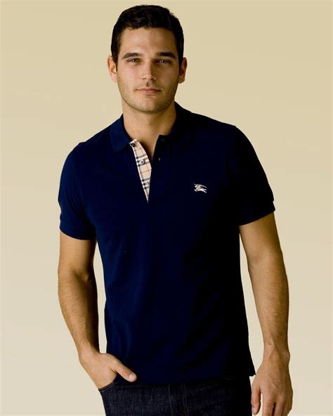 burberry polo top mens|burberry polo shirts men's outlet.